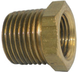 Big A Service Line 3-21084 Inverted Male Tube Connector 1/2" x 1/4"