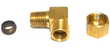 Big A 3-16964 Brass Pipe 90 deg Street Elbow Kit 3/8" x 1/4" Lot Of 5 Kits
