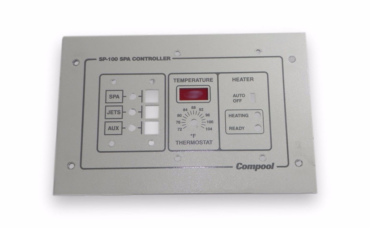 Compool Front Faceplate Bezel for Compool SP-100 Spa Controller ...