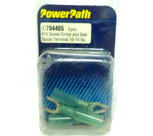 PowerPath 784287 (8) Pieces 1/4" Blade Female Slide Terminal 22-18 Gauge