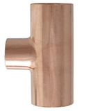 LDR Industries FSW RT-343412 3/4 in.x3/4 in.x1/2 in. Sweat Reducing Tee Copper
