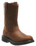 Wolverine W04727 Men's Slip-Resistant Size 9.5M Wellington Work Boots Brown