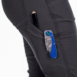 Ridgecut YLB-3115-GY Women's Mid-Rise Ultra Work Pants, Phantom, Size 4