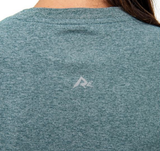 Ridgecut Women's Long Sleeve Wicking T-Shirt- Deep Teal, Large