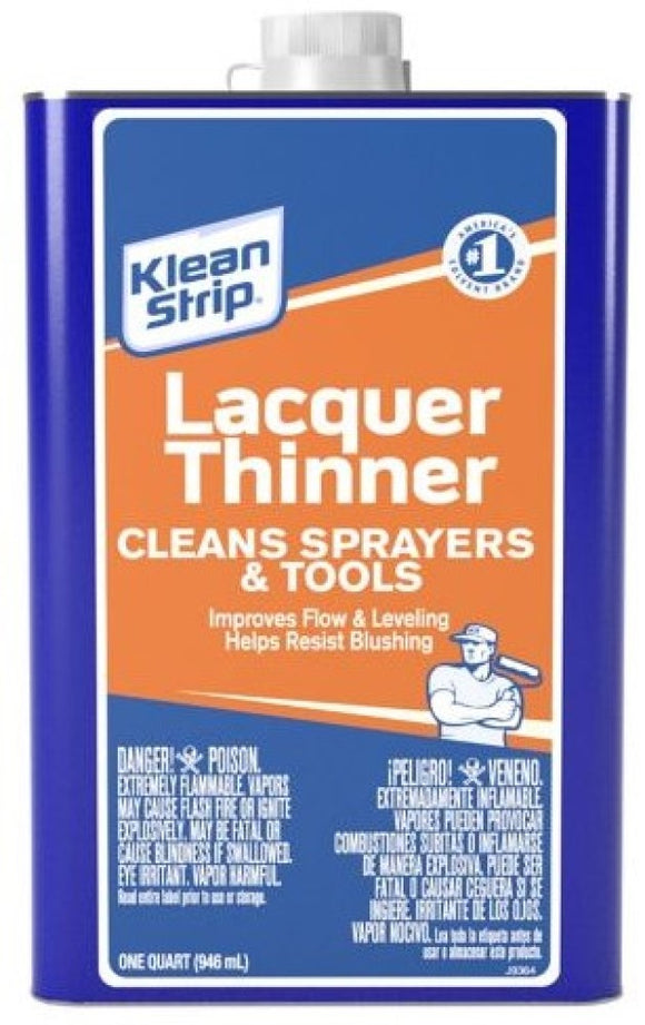 KLEAN-STRIP QML170 1 qt. Lacquer Thinner For Pro's And DIY'ers QML170