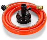 RhinoFLEX 10', Clean Out Hose System, with Rinse Cap