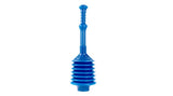 LDR Industies 512 P3514 Blue-Colored Plastic Bellows Toilet Plunger