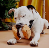 BARK 214507 More S'Mores Dog Toy, Crinkle, Squeaky, Polyester, All Life Stages