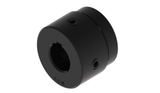 Weasler 3/4" W Series Hub: Round 3/4" Bore,Keyway,Set Screws for Sprocket/Pulley