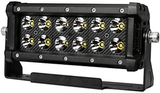 Traveller EDT-B007 7.25 in. 36W Aluminum Light Bar Waterproof Matte Black