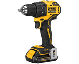 DeWALT DCD708C2 20V Atomic Brushless Drill Driver Kit, Ratcheting Chuck