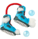BARK 214509 Appalachian Tail Boots Dog Toy, Polyester, Squeaky, All Life Stages