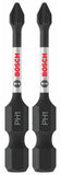 Bosch ITPH1202 Impact Tough PH1 Power Bit 2-inch 2 pcs.