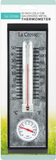 La Crosse 204-1526-TBP Metal Thermometer and Hygrometer