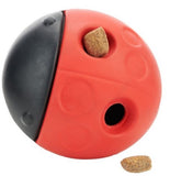 BARK 214515 Iron Ladybug Dog Toy, Durable, Bouncy, Rubber All Life Stages