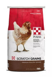 Purina 3005360-106 Supplemental Treat Scratch Grains Premium Poultry Feed 50 lb.