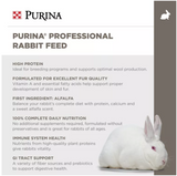 Purina 3004903-206 Professional Alfalfa Rabbit Feed, 50 lb. Bag