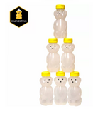 Harvest Lane Honey HONEYJAR-8-6 8 oz. Honey Jars with Lids,Pack  of 6