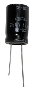 Marcon CEHSM2E470M3 Radial Electrolytic Capacitor 47uF 250V 20% Tolerance