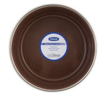 Petmate 43539 Non-Skid Stainless Steel Heavy Pet Bowl Medium, Dark Brown, 8 Cups