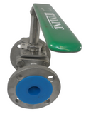Inline Industries CF8M 1.5" Flanged Stainless Steel Ball Valve ANSI 150