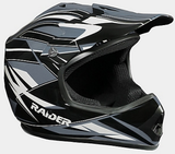 Raider 2131915 Youth GX3 MX Helmet ABS Plastic Large Full Face Black