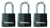 Master Lock 1-7/8 in. Magnum C Steel Padlocks with Shackle Count of 3