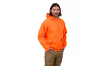Walls YW20VY RG 3XL Orange-Colored Men's Pullover Hoodie in Poly Material, Large