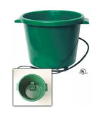 Farm Innovators HT-200 Heated Plastic Water Bucket Tub - 16 Gallon Capacity
