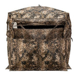 Treeline 3-Person Heater House Insulated Deer Ground Blind, Veil Wideland Camo