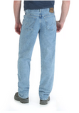 Wrangler 35001VI Men's Rugged Wear Relaxed Fit Jean, Vintage Indigo, S34X32