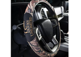 Ducks Unlimited DSW3402 Universal Steering Wheel Cover, Polyester, Brown Color