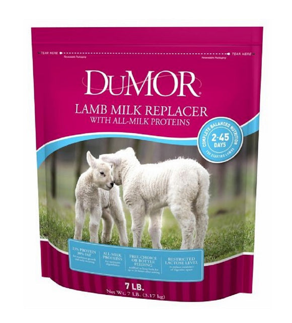 DuMOR 06-9551-0234 Livestock Products 7 Pounds Pack, 30% Fat Lamb Milk Replacer