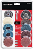 PORTER-CABLE PCQ12SET Porter Cable 12 pc. 2 in. Twist Lock Set Silicon Material