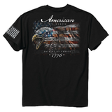 Buck Wear 8996 Men's Patriot by Choice T-Shirt, Black, 2XL