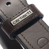 Carhartt A000556120109 Men's Leather Roller Belt, Brown, Size 44