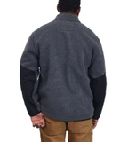 Ridgecut FMIN23-2265 Men's Quarter Snap Sherpa Fleece Pullover/Magnet/Medium