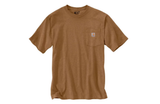 Carhartt Brown Short-Sleeve Loose Fit Heavyweight Pocket C Graphic T-Shirt, XL