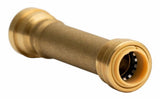ProBite LF817R Repair Coupling Fitting 0.5 inch Size Push-to-Connect Brass Slip