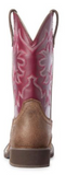Ariat 10031593 Women's Delilah Western Boots Color: Java/Burgundy Size: 7.5B