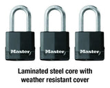 Master Lock 1-7/8 in. Magnum C Steel Padlocks with Shackle Count of 3