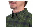 Ridgecut FMW23-10731 Green Plaid Men's Long-Sleeve Heavy Flannel Shirt, Medium