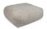 Retriever 100545505 Square Long Faux Fur Pillow Pet Bed, Medium