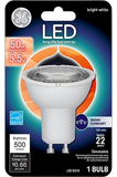 General Electric 93120809 5.5W GU10 MR16 LED 50W Equivalence Flood Light Bulb, White
