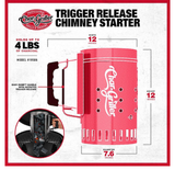 Char-Griller 19586  Stainless Steel Charcoal Chimney Starter
