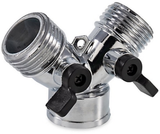 Camco 20113 - Stainless Steel Y-Union Shut-Off Valve (3/4" FPT x 3/4" MPT x 3/4" MPT)