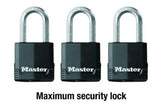 Master Lock 1-7/8 in. Magnum C Steel Padlocks with Shackle Count of 3