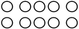Quantity of (10) Federal Mogul 622727 National Gaskets 1/8X1-1/2X1-3/4
