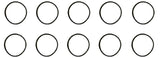 Quantity of (10) Federal Mogul 623018 National Gaskets 1/8X3-3/4x4