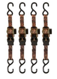 SmartStraps 1961 6 ft. Camo Retractable Ratchet, 500 lb., 4-Pack